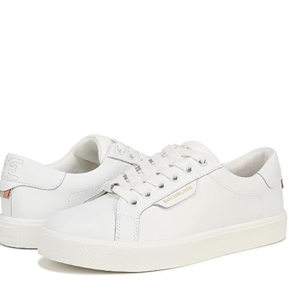 Sam Edelman Shoes - Sam Edelman Women’s Ethyl Lace-Up Low Top Sneakers Heritage White